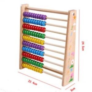 D138 Wooden Abacus Counting Board