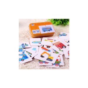 D117 Animal and Car Puzzle Card Set
