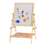 Woodo D109 Wooden Writing Board and Math Number Set